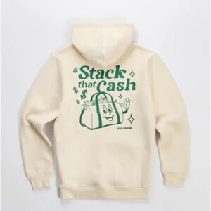 Sz various Reason Cream Hoodie with Graphic Design